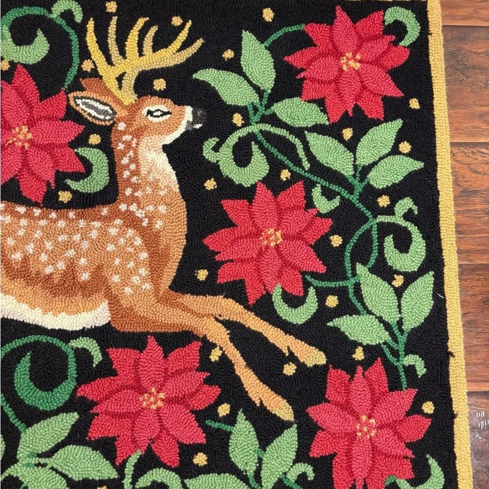 Christmas Deer | Placemat Rug